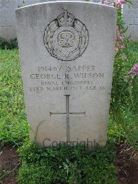 Dar Es Salaam War Cemetery - Wilson, George